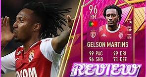 MEJOR QUE MESSI? 96 GELSON MARTINS FUTTIES OBJETIVOS HITOS PLAYER REVIEW FIFA 22