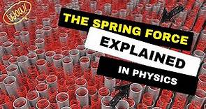 The Spring Force Explained in Physics