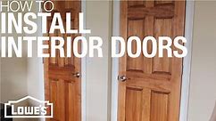 Install or Replace Interior Doors | Lowe’s