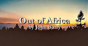 ❤♫ John Barry - Out of Africa, film score~Safari (1985) 電影【遠離非洲】配樂