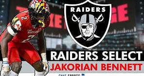Las Vegas Raiders Draft Jakorian Bennett From Maryland With Pick #104 In 4th Round of 2023 NFL Draft