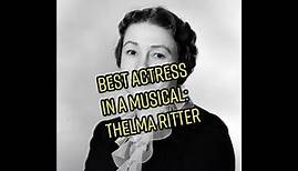 Tony Award for Best Actress In A Musical: Thelma Ritter (1958)