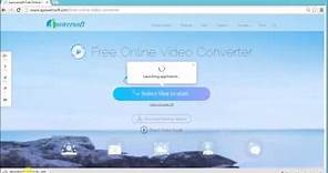 How to use Apowersoft Free Online Video Converter