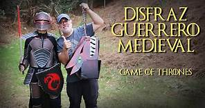 DISFRAZ GUERRERO MEDIEVAL. GAME OF THRONES.