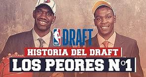 LOS PEORES Nº1 DEL DRAFT DE LA HISTORIA DE LA NBA