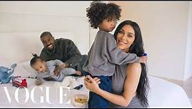 73 Questions With Kim Kardashian West (ft. Kanye West) | Vogue