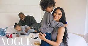 73 Questions With Kim Kardashian West (ft. Kanye West) | Vogue