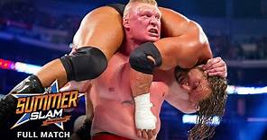 FULL MATCH - Triple H vs. Brock Lesnar - No Disqualification Match: SummerSlam 2012