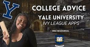 How I Got Into Yale | Ivy League College Application Advice