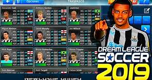 Plantilla del Newcastle United para el dls 2023-2024 (Dream league soccer 19)