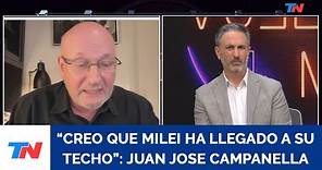 "Creo que Milei ha llegao a su techo": Juan José Campanella en "Sòlo una Vuelta Mas"