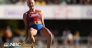 Katie Nageotte duels Sandi Morris as Americans finish 1-2 in Worlds pole vault | NBC Sports