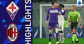 Fiorentina 4-3 Milan | A Vlahovic double seals a deserved won for Fiorentina | Serie A 2021/22