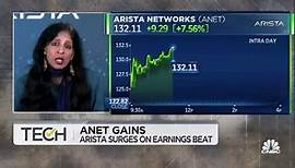 Arista Networks beats earnings expectations, sees 40% international growth