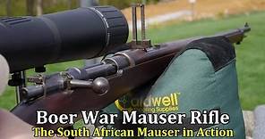 Boer War Mauser Rifle | The South African Mauser in Action