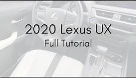 2020 Lexus UX Full Tutorial - Deep Dive