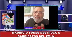 Mauricio Funes Destroza a Candidatos del FMLN