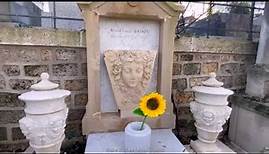 Tombe de Jean Claude BRIALY cimetière de Montmartre, Paris