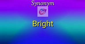 Bright Synonym with Meaning||Googul Dictionary||