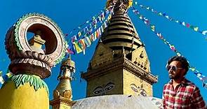 Swayambhunath Kathmandu | Swayambhunath Temple Kathmandu Nepal | Swayambhunath Stupa | Nepal | 4K