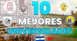 TOP 10 MEJORES UNIVERSIDADES DE EL SALVADOR 🇸🇻👨‍🎓