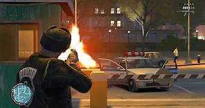 GTA 4 TLAD - Alderney City Police Station Attack + Six Star Escape