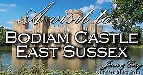 Our visit to the National Trust Bodiam Castle in East Sussex