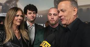 Tom Hanks, Rita Wilson and Their Two Sons on Family Night and Past Movie Outings (Exclusive)