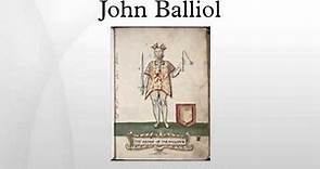 John Balliol