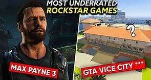 10 MOST UNDERRATED Rockstar Games You Should Play Before You Die!