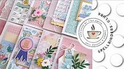 10 Cards - 1 Kit | Spellbinders | Card Kit of the Month | April 2021 | Sincerely Yours