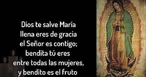 👏🏼🌷 Ave María [ Oración Con Letra ] - Catecismo