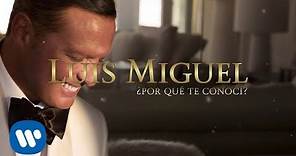 Luis Miguel - ¿Por Qué Te Conocí? (Lyric Video)