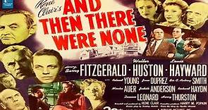 And Then There Were None (1945) | Full Movie | Eng Subs | Barry Fitzgerald, Walter Huston