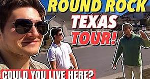 TOUR of Round Rock Texas! | FULL VLOG of TOP AUSTIN CITY