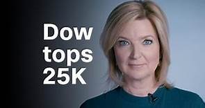Here's how the Dow topped 25,000