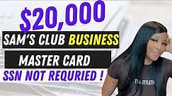 $20,000 NO Credit Check Sam's Club Master Card!:Beginner Funding