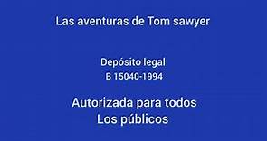 Las aventuras de tom sawyer (Cuentos clásicos) (VHS)