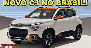 NOVO CITROEN C3 2022: O SUV Mais Barato do Brasil terá Preço de Argo!