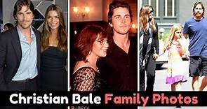 Actor Christian Bale Family Photos with Wife Sibi Blazic, Daughter Emmeline, Son , Sister, Parents
