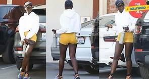 LUPITA NYONG'O SPOTTED IN BEVERLY HILLS SPORTING A CHIC ATHLETIC LOOK!!!