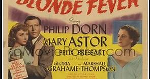 Blonde Fever (1944) Philip Dorn, Mary Astor, Gloria Grahame
