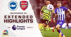 Brighton v. Arsenal | PREMIER LEAGUE HIGHLIGHTS | 4/6/2024 | NBC Sports
