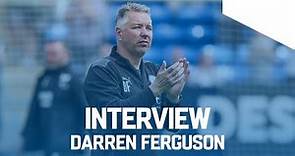Darren Ferguson On Signing New Contract