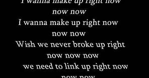 Akon - Right Now (lyrics)