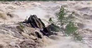 Great Falls rages and roars in Potomac flood (PHOTOS and VIDEO)