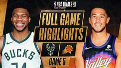 BUCKS at SUNS | FULL GAME 5 NBA FINALS HIGHLIGHTS | July 17, 2021