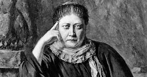 Helena Blavatsky, Madame Blavatsky, escritora y ocultista rusa.