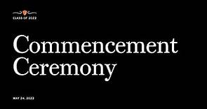 Princeton University 2022 Commencement Ceremony