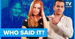 Suits Cast Plays WHO SAID IT: Chrissy Teigen or Suits Character?